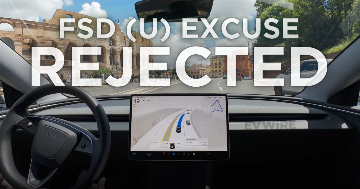 Unlicensed Tesla driver attempts to use the unsupervised FSD excuse, fails in Swedish court