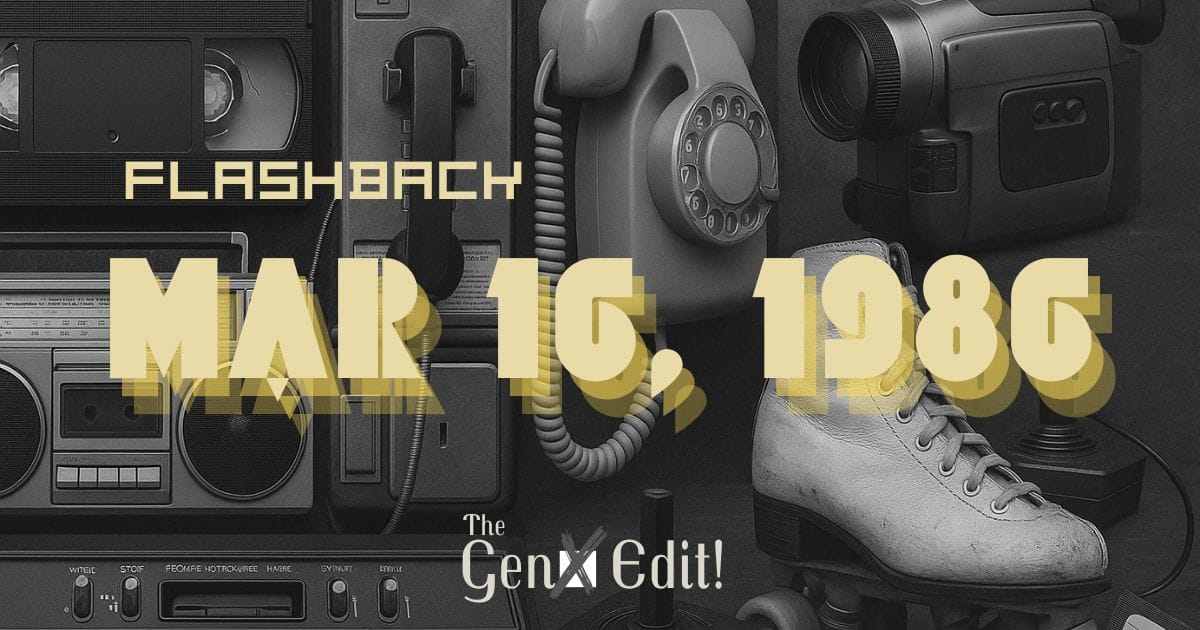 Flashback: March 16, 1986