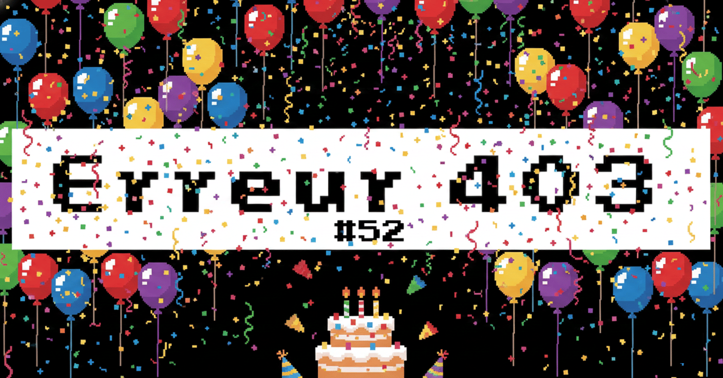 🎂 Erreur 403 | #52