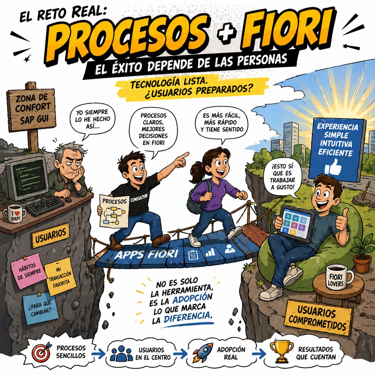 📰Fiori lleva 10 años en SAP y la mayoría sigue trabajando como en ECC