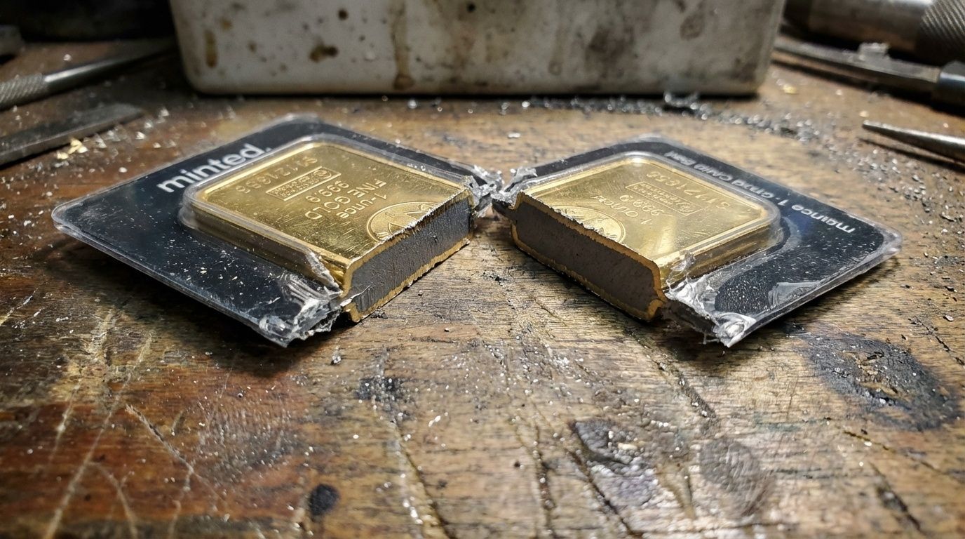 Sealed Assay Cards No Longer Guarantee Gold Authenticity