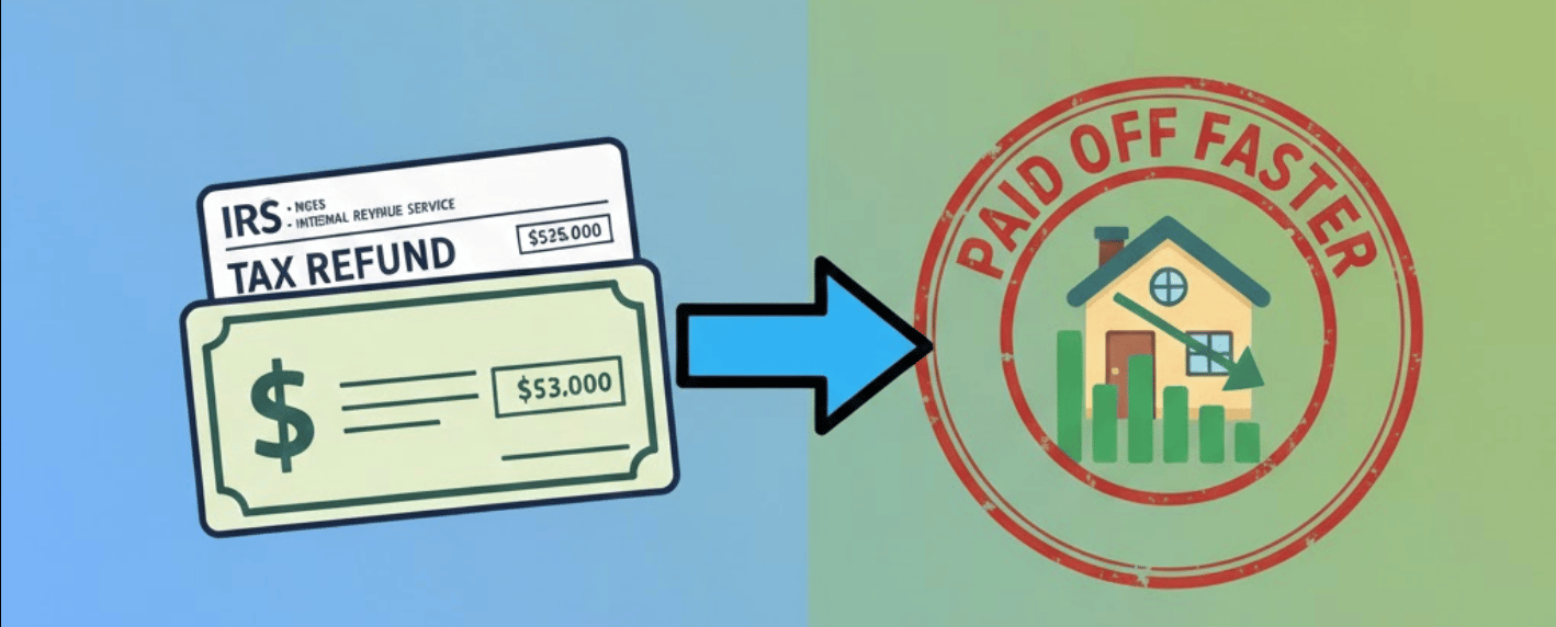 One Tax Refund. Years Off Your Mortgage.