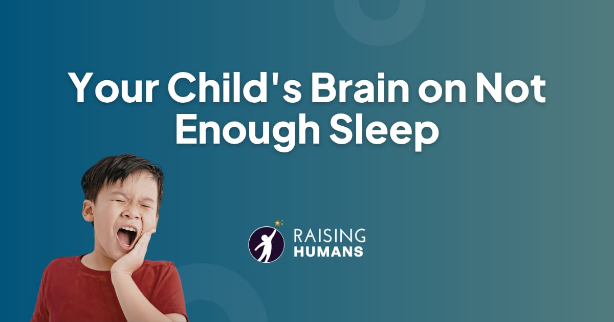 Your Child's Brain on Not Enough Sleep