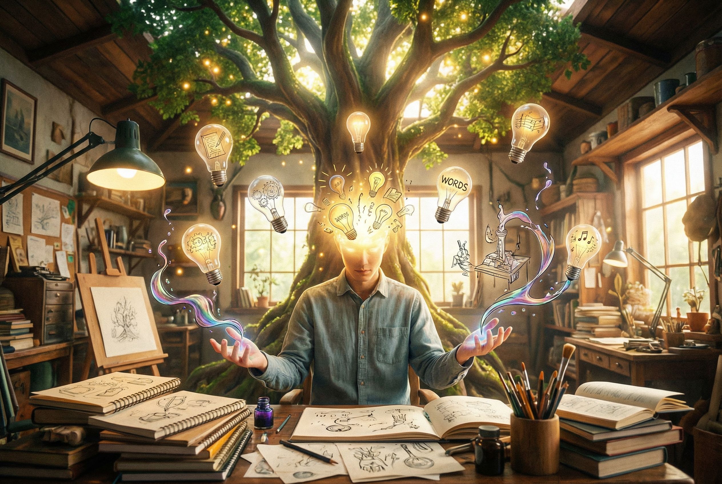 Tu as mille idées mais rien n'aboutit ?