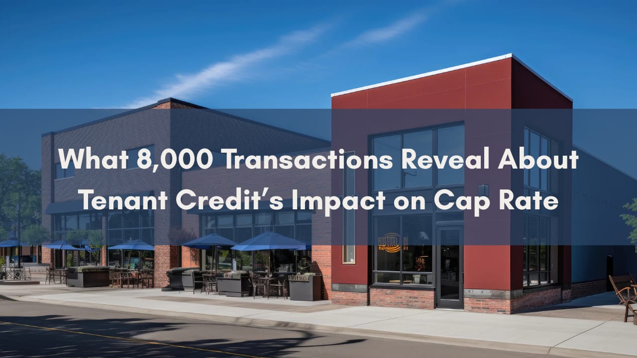 Why the Tenant Matters Surprisingly Little in Single Tenant Buildings