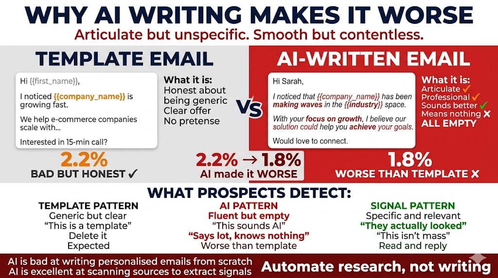 Your Prospects Can Smell a Template