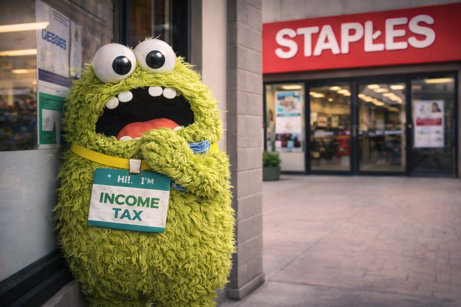 Why Income Tax Can’t Walk Past a Staples
