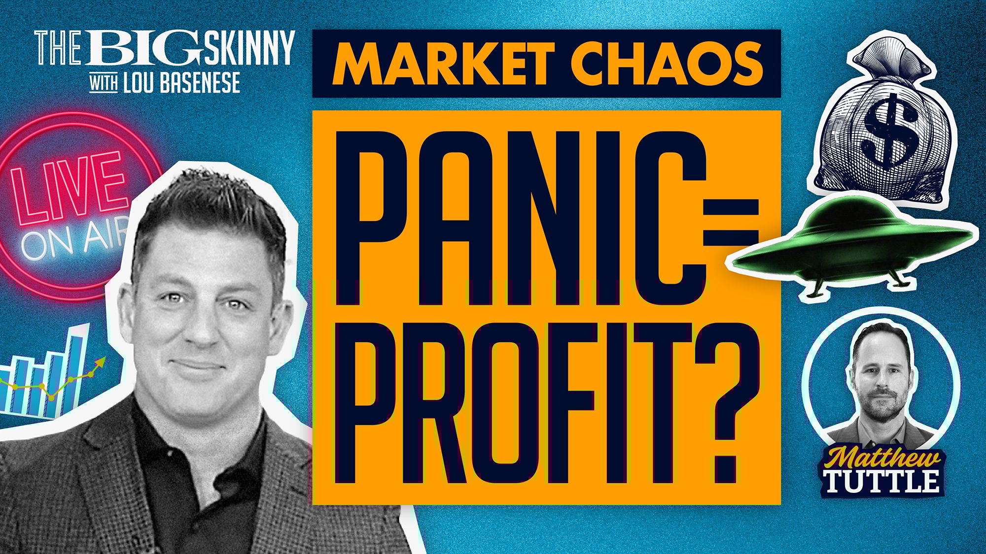 LIVE IN 60 MINS: Panic = Profit?