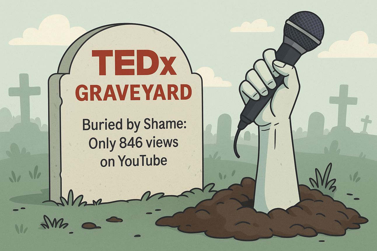 🪦 TEDx Graveyard: How to resurrect the talk that no-one watched.