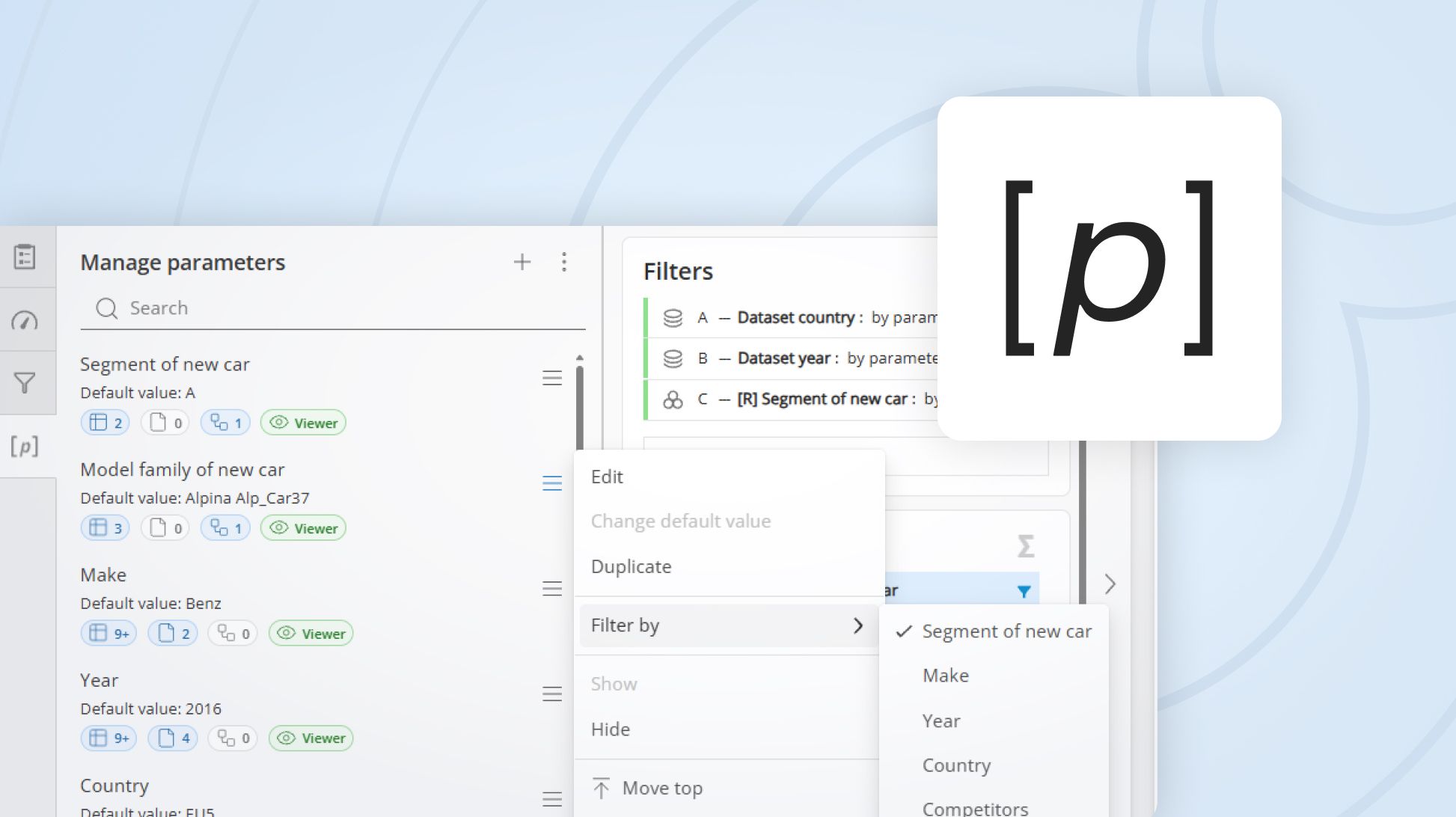 Simplify Dynamic Filtering