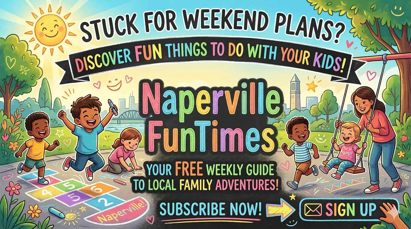 3 Fun Things to Do With Kids in Naperville This Week 🎉