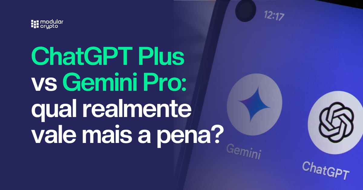 🔲 ChatGPT Plus vs Gemini Pro: qual realmente vale mais a pena?