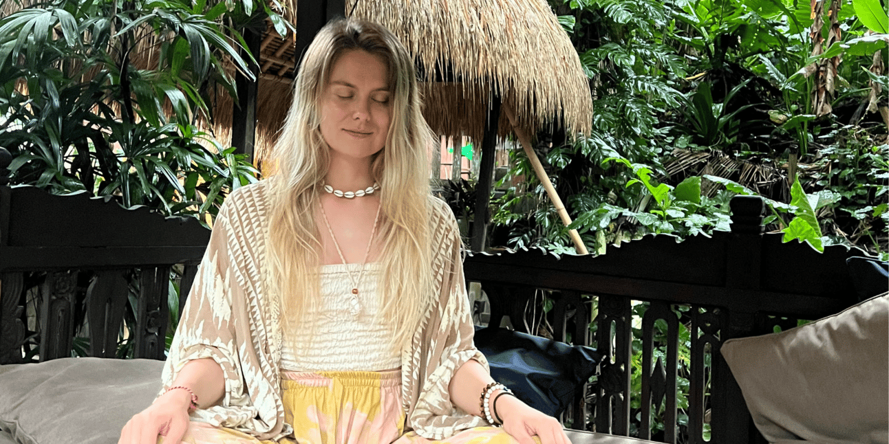 I'm learning to sit with it🧘🏼♀️(And it’s harder than it sounds!) 🤯