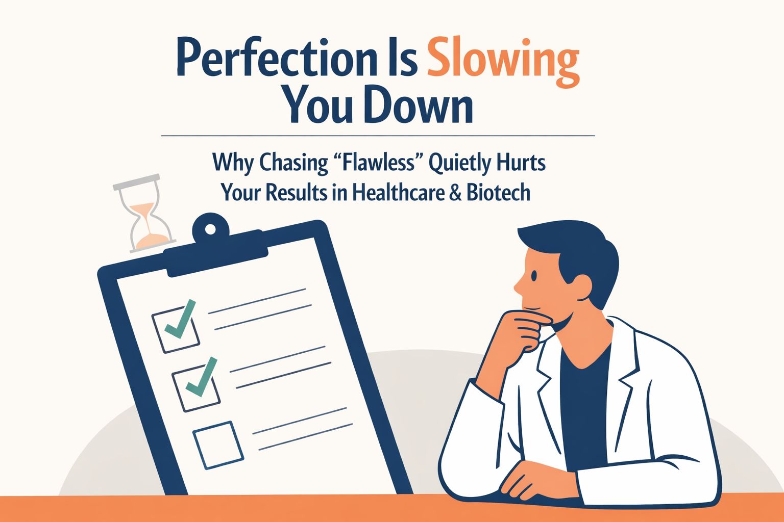 Perfection Is Slowing You Down (And No One Told You)