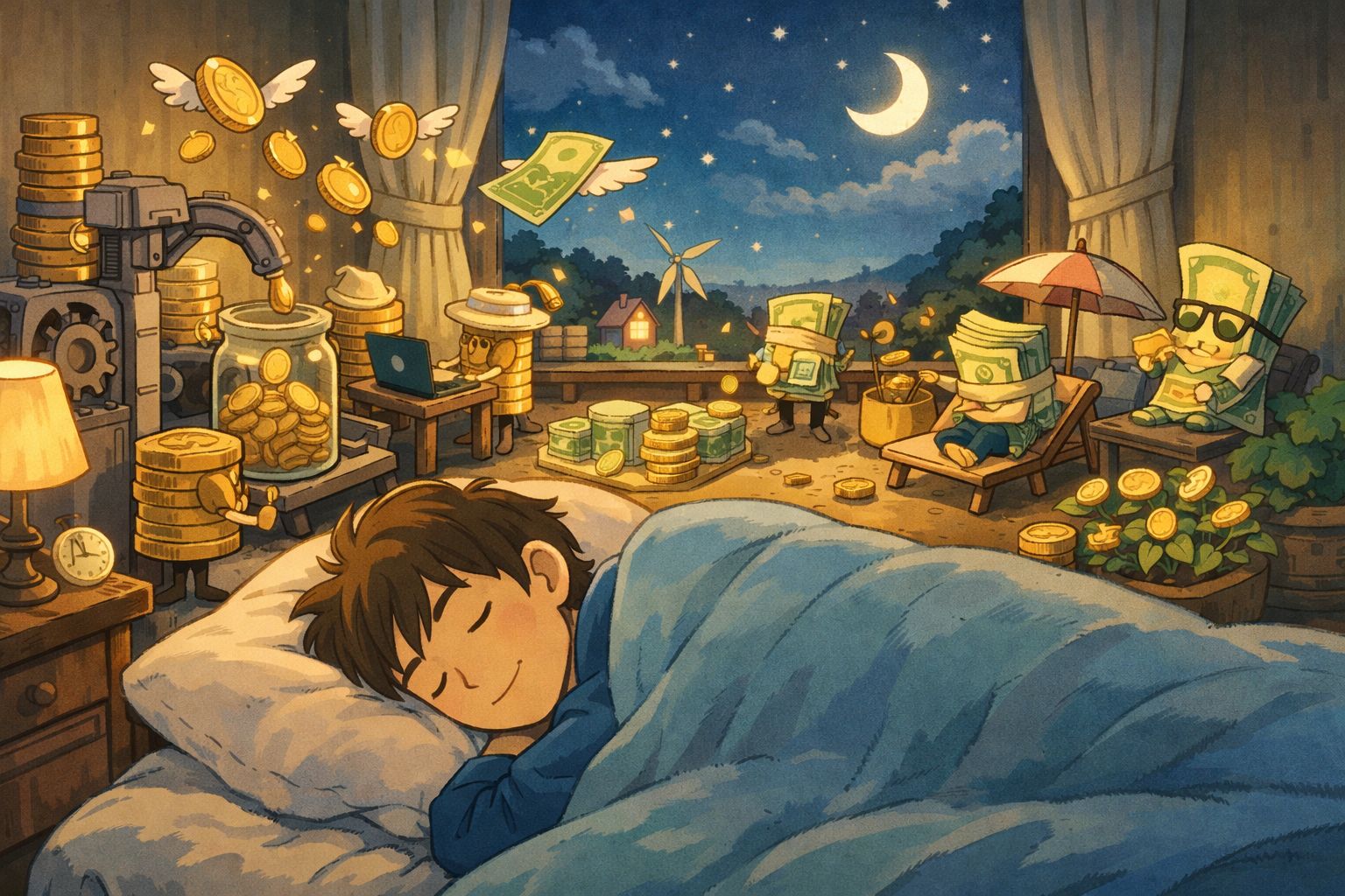 Build and Defend: Passive Income