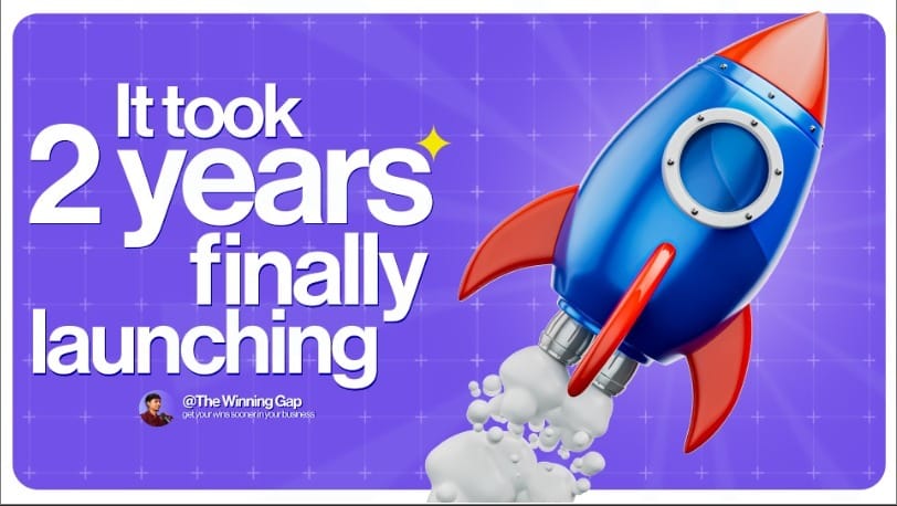 It took 2 years, finally launching