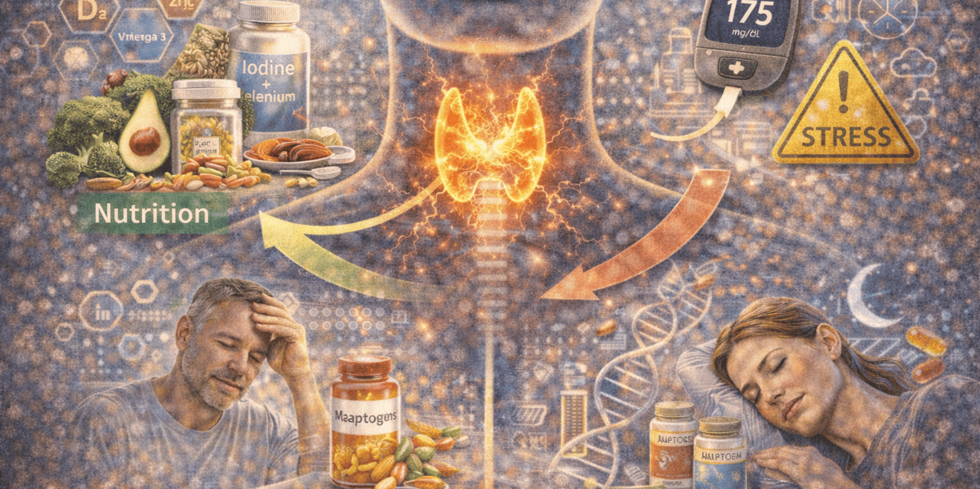 Optimizar la tiroides: nutrición, estrés y regeneración.