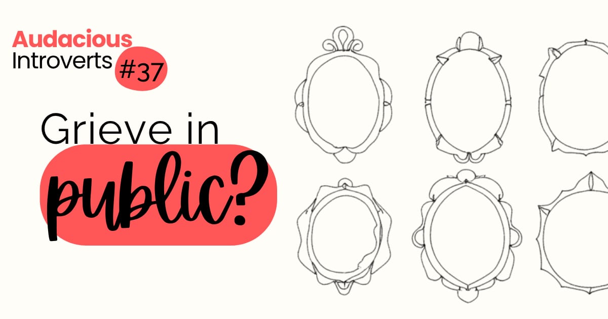 Are we allowed to grieve in public?