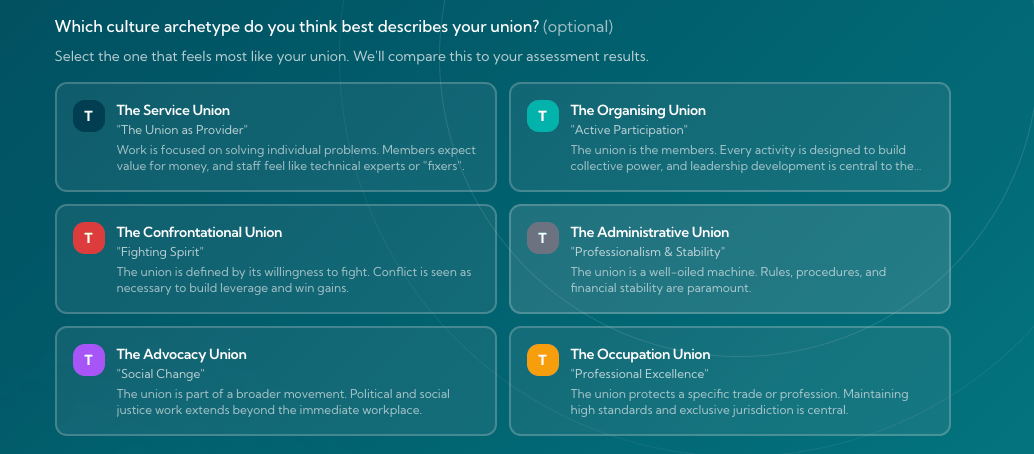 How Unions 21 built a culture diagnostic app for unions using AI