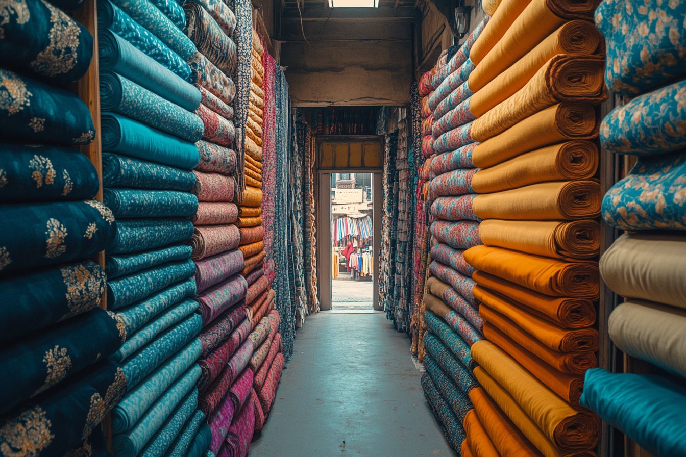 A Fabric Shop in Downtown Amman Is Selling More Than It Has in Years. The War Is the Reason.