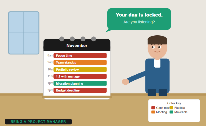 Your calendar is trying to tell you something