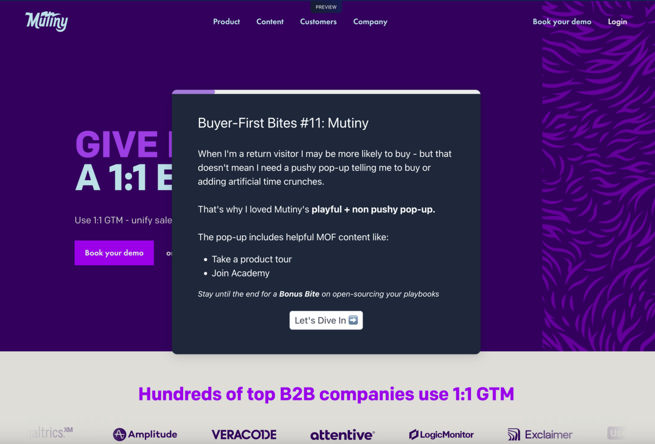 Buyer First Bites #11: Mutiny