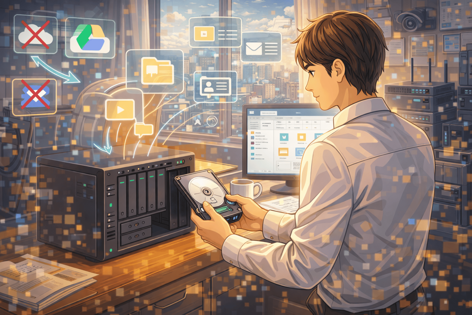 Siri y Gemini ahora "toman las llaves" de tu empresa. Guerra energética. NAS considerala para tu empresa.