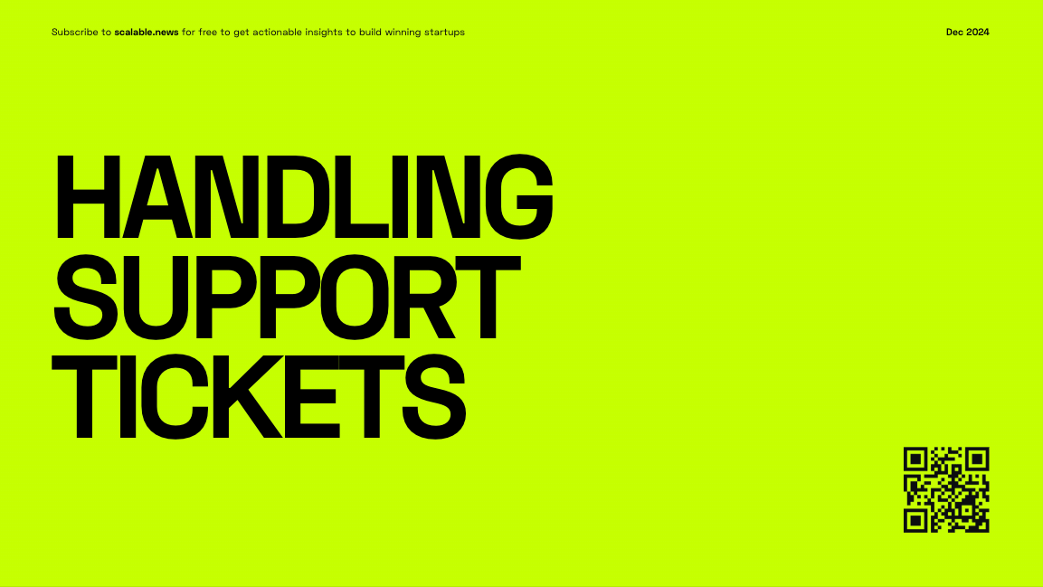 🎫 Handling Support Tickets