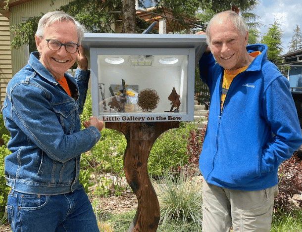Neighbours are becoming artists as Bowness offers its own twist on the growing free library trend