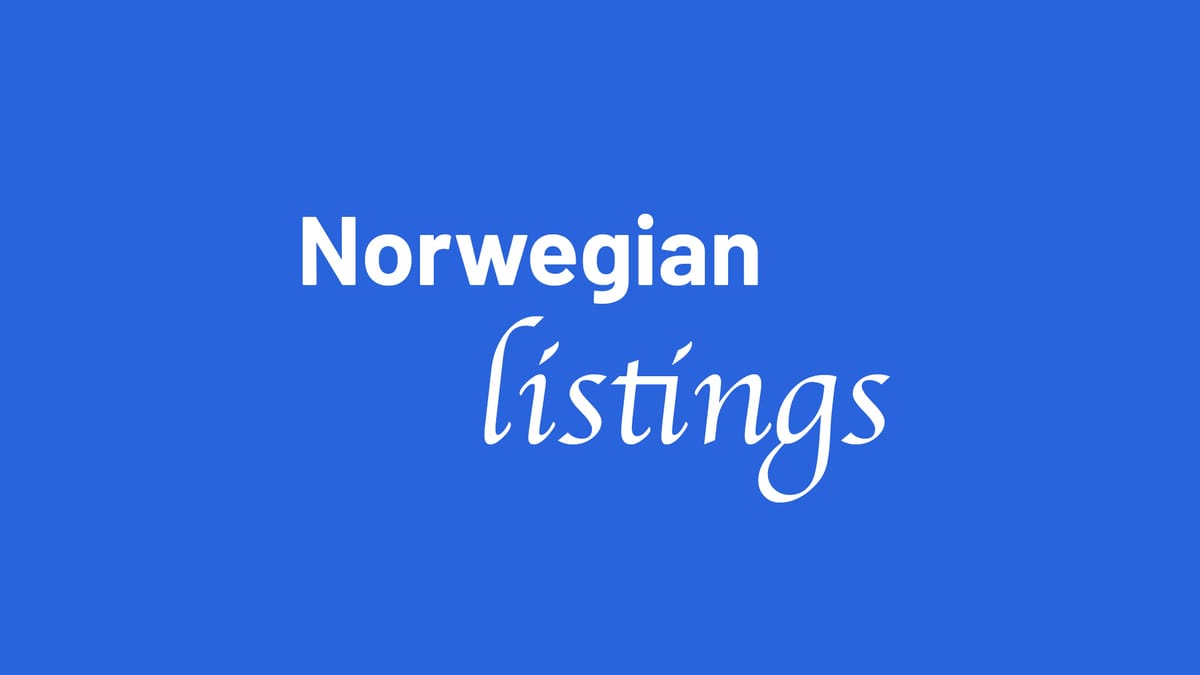 Norwegian Listings