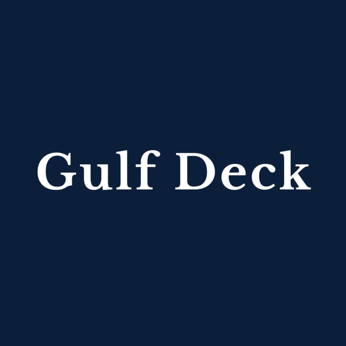 Gulf Deck