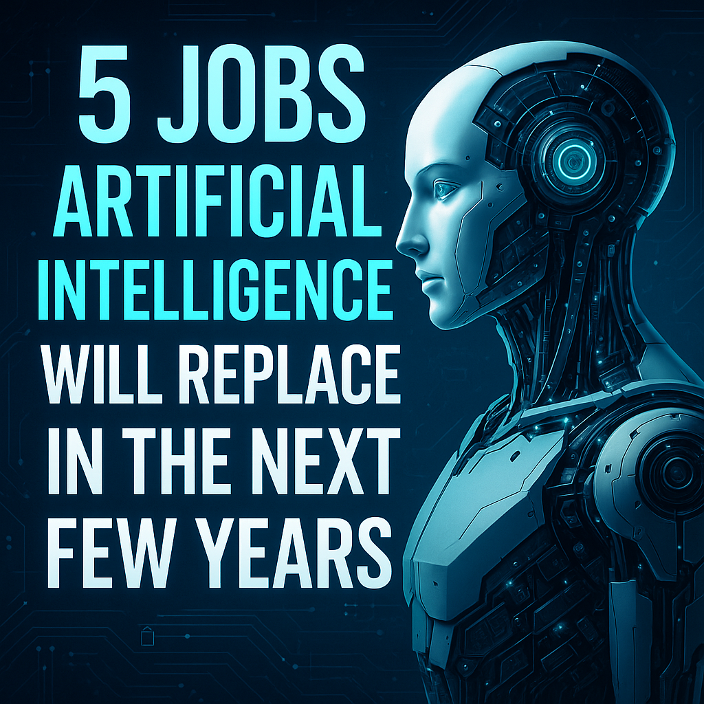 5 Jobs Artificial Intelligence Will Replace in the Next Few Years