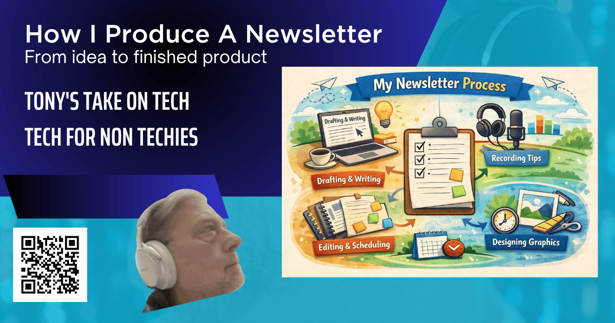 How I Produce a Newsletter