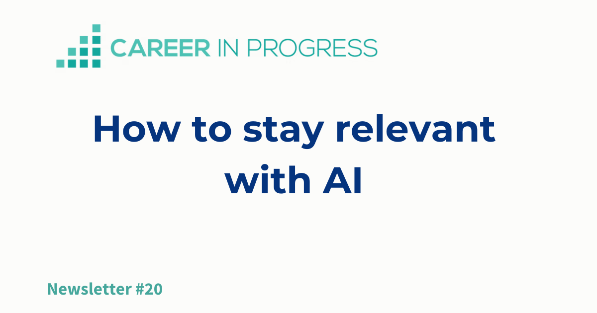 [Free Giveaway] How to stay relevant with AI