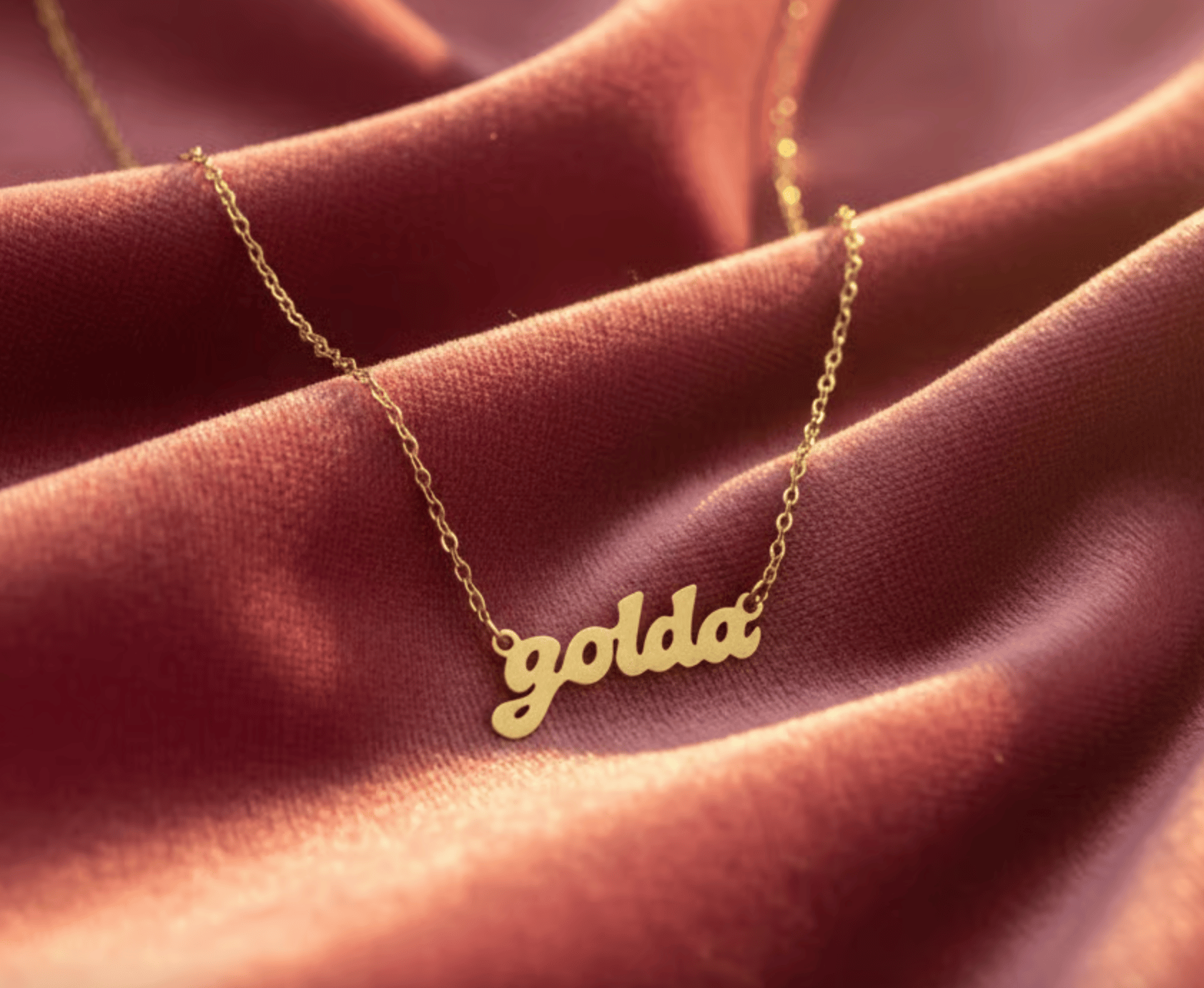 A Little Jewish Sparkle: The GOLDA x Mamaleh Necklace