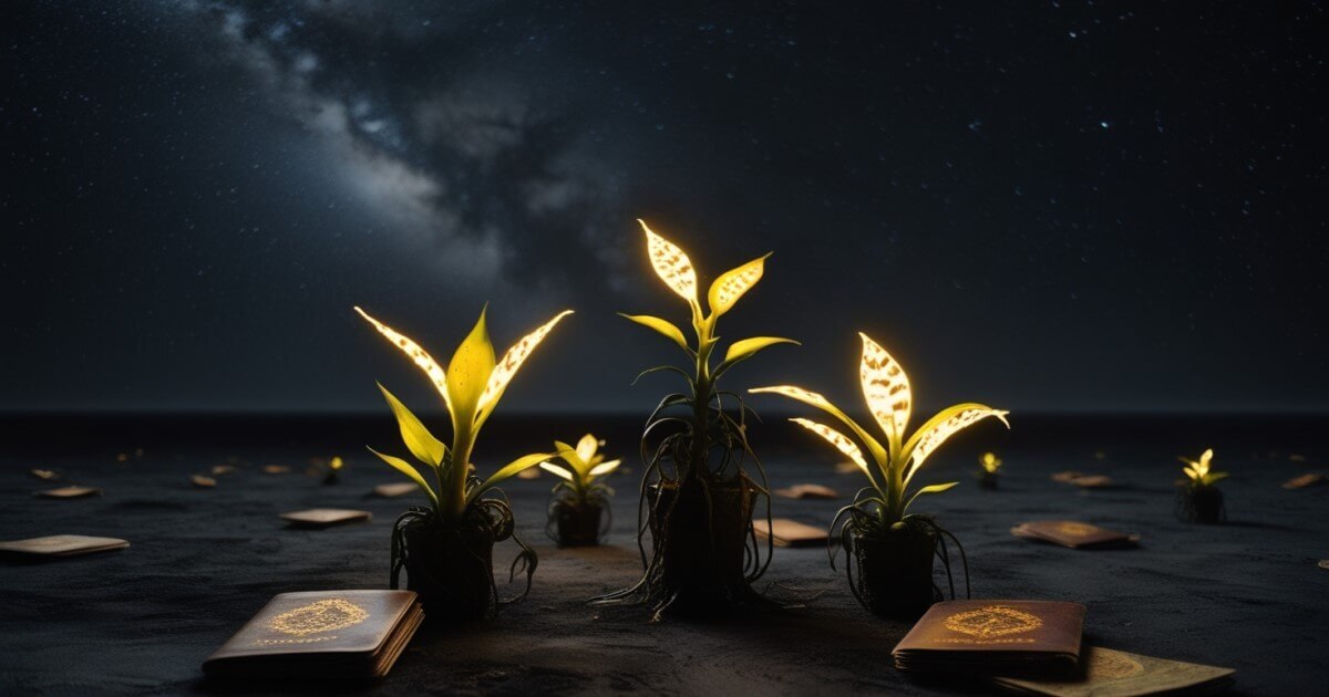 Plants Crying in an Empty Universe