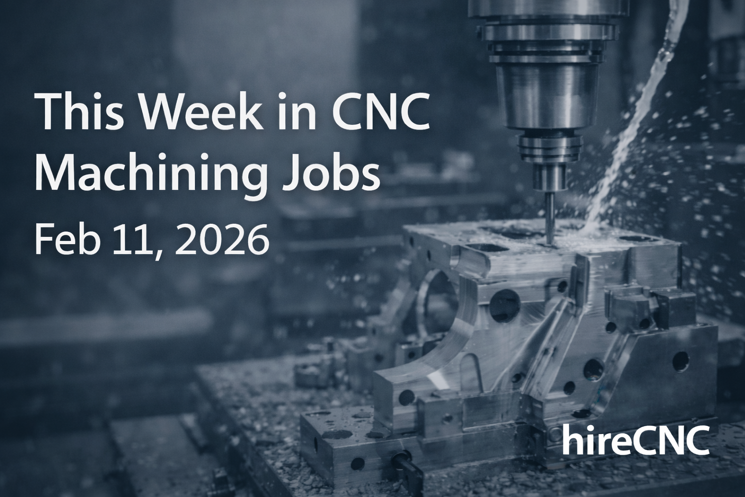 This Week in CNC Machining Jobs - Feb 11/26 