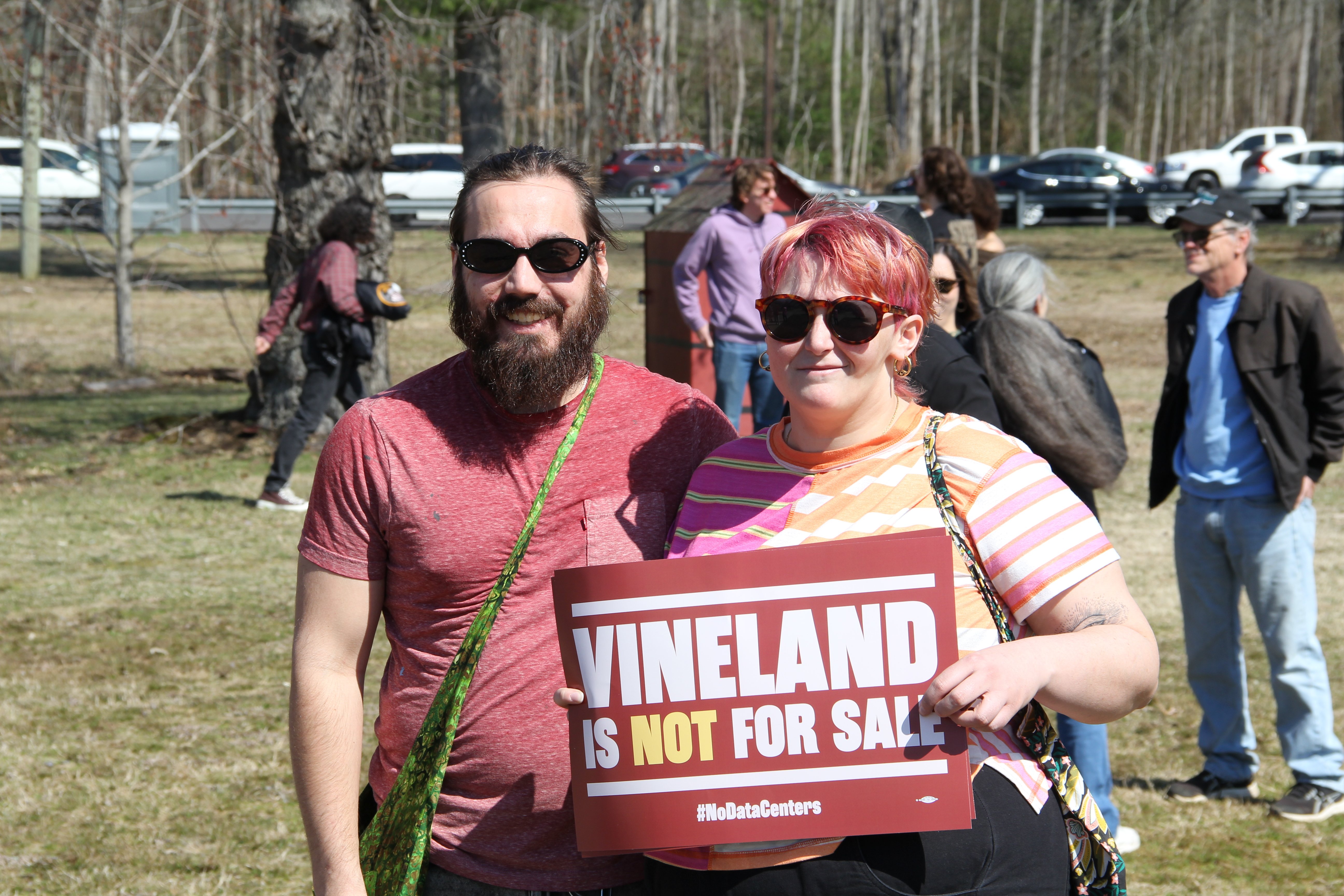 Protestors Gather Against Vineland, NJ, Data Center