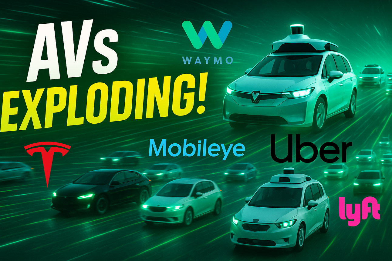 Autonomous Vehicles Are Having an Incredible Week!