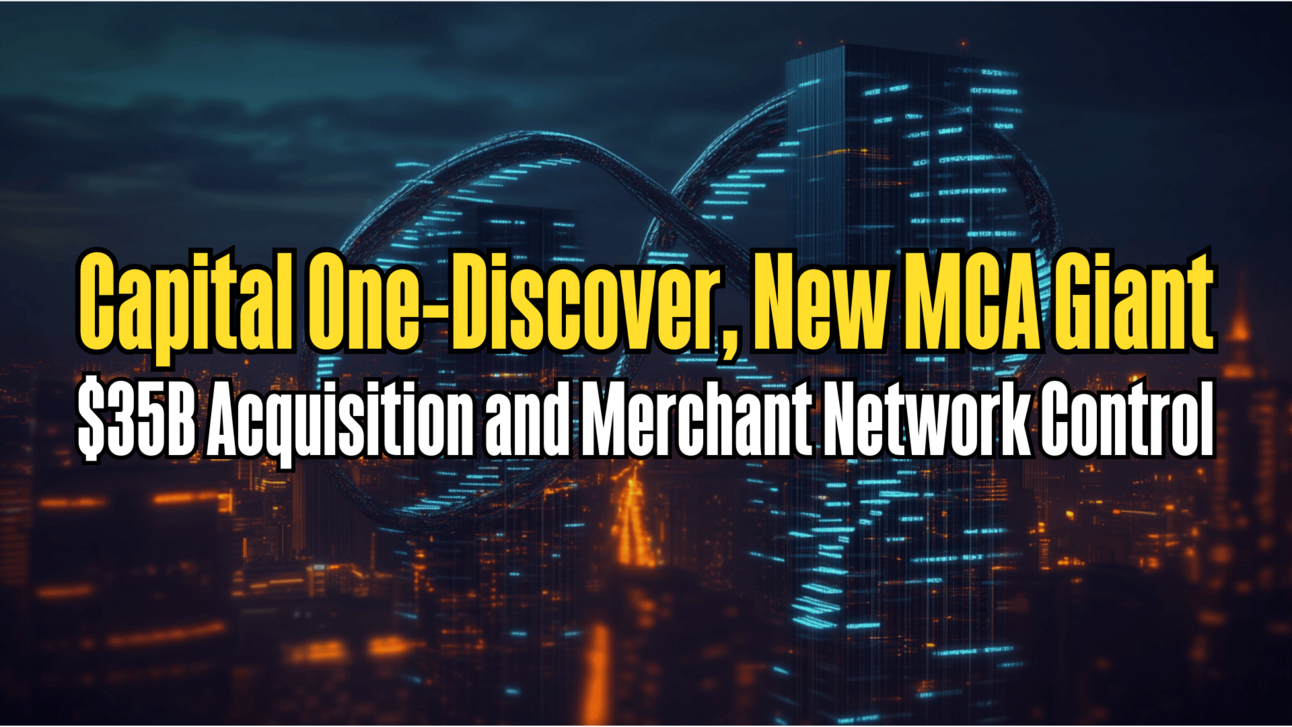 Capital One-Discover, New MCA Giant