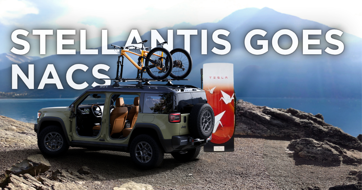 Stellantis (finally) announces NACS adoption, including in Japan and South Korea