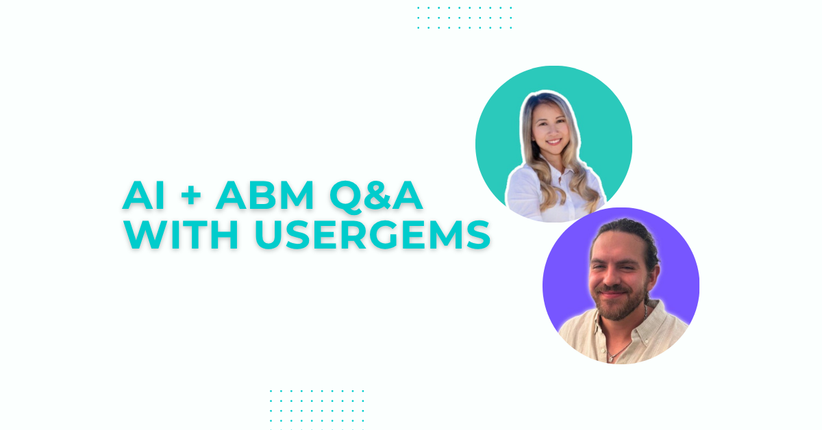 AI + ABM with UserGems