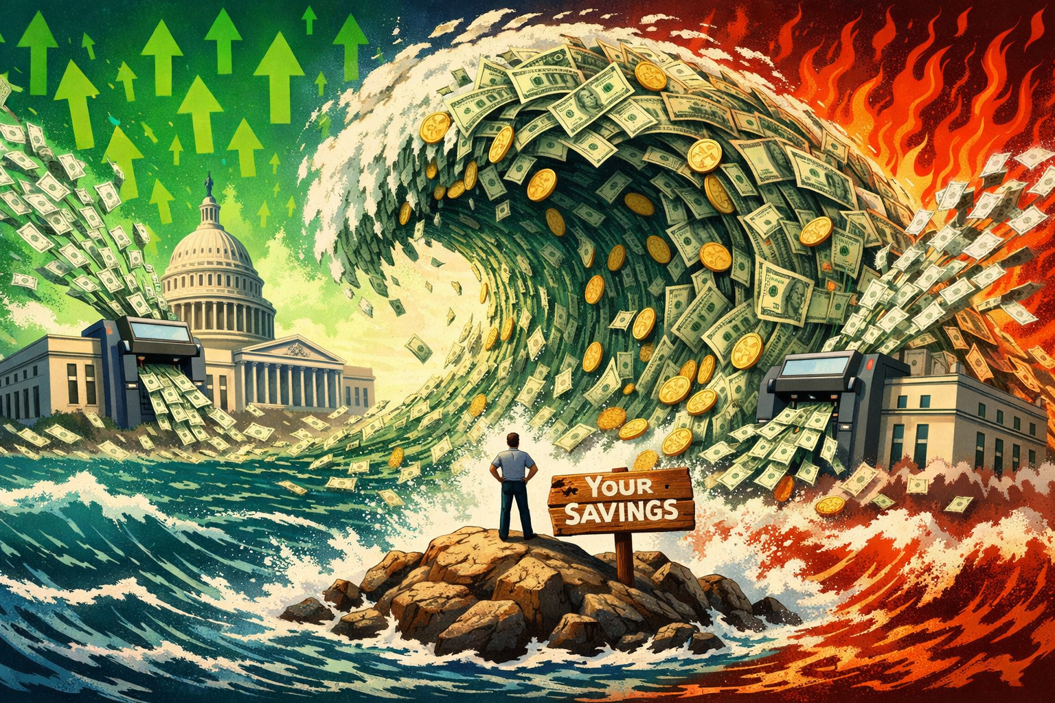 The Government Is About to Print 20% of the Economy in 9 Months. Here's How to Not Get Wrecked.