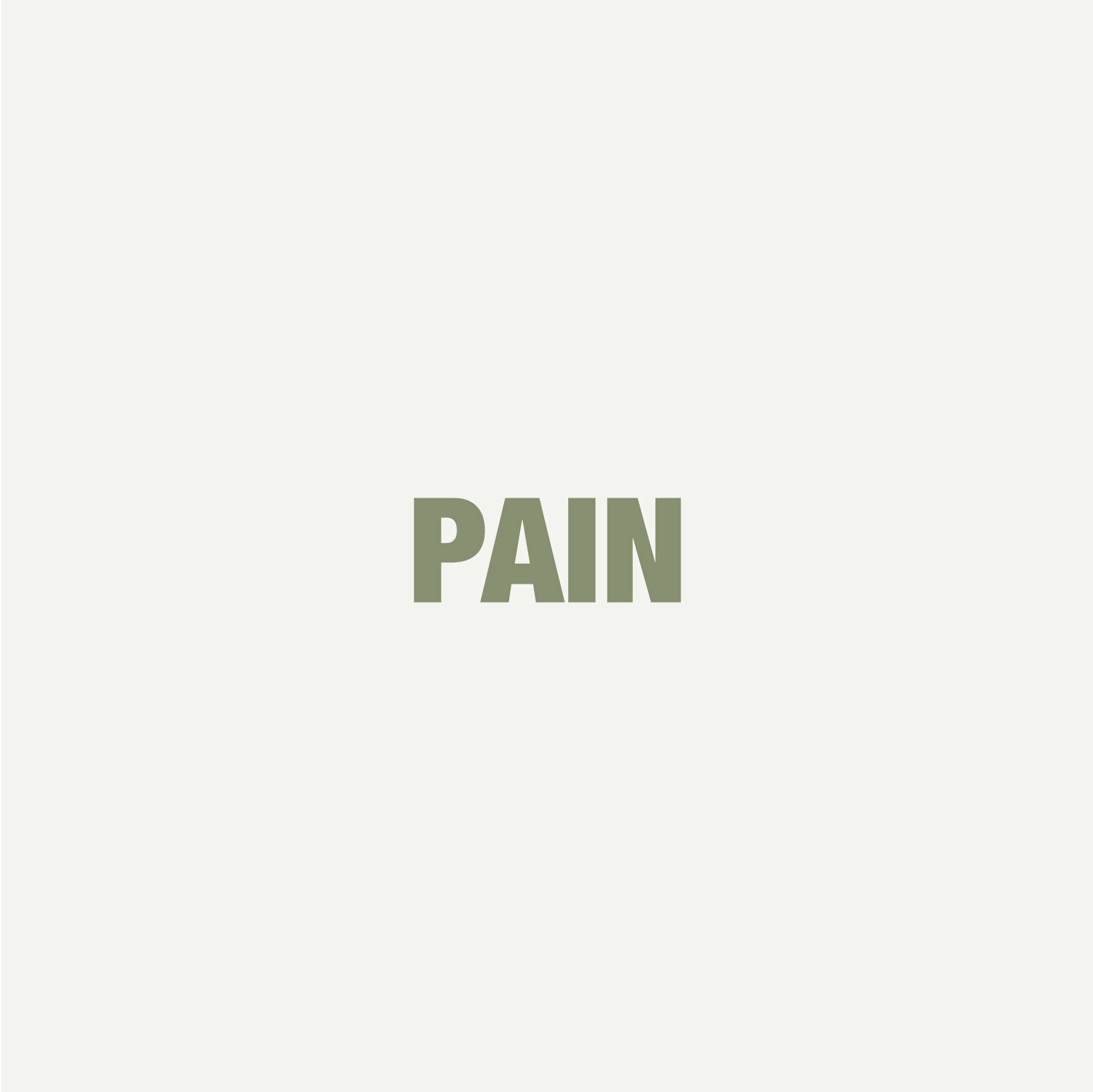Your pain has purpose