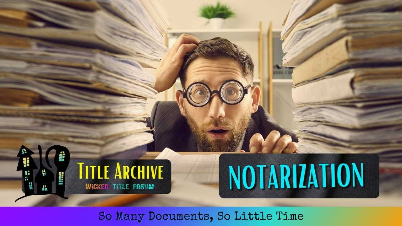 Notarization, Mobile Notary, RON