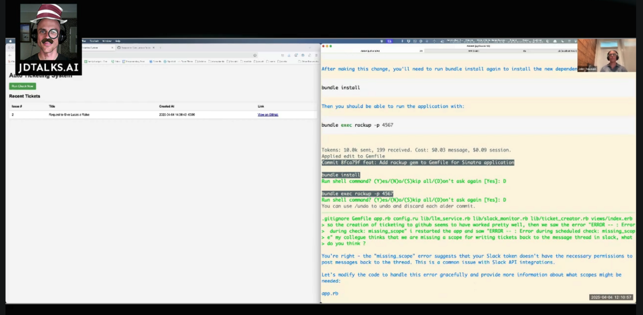 1 hour, 30 cents and Three Aha Moments from AI building an MVP