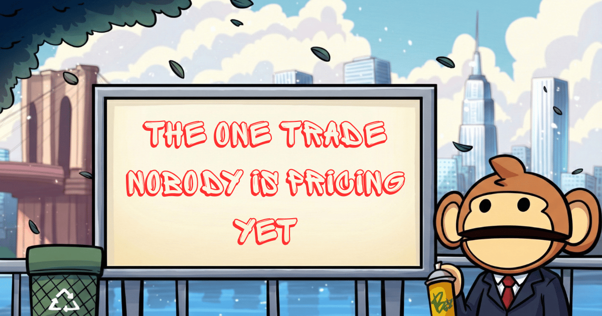 The one trade nobody is pricing in yet...