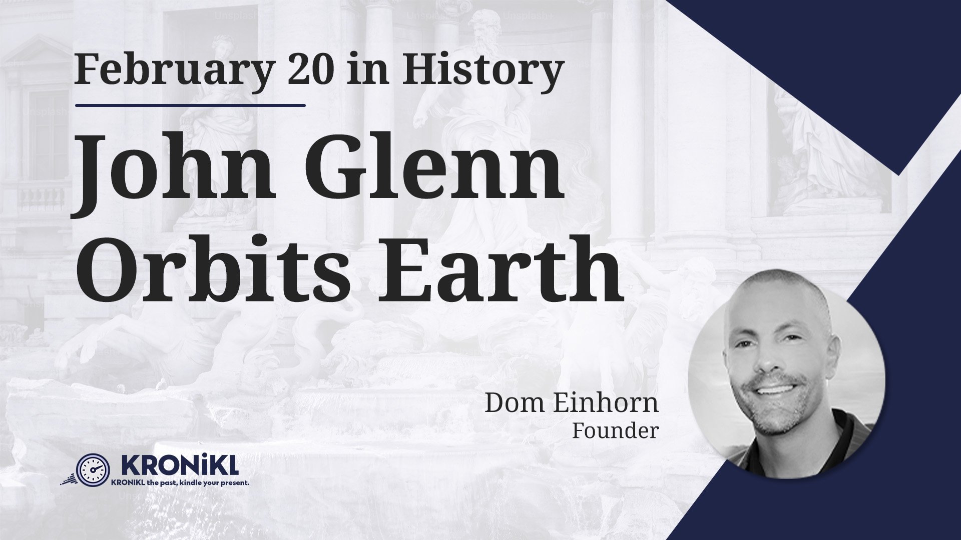John Glenn Orbits Earth