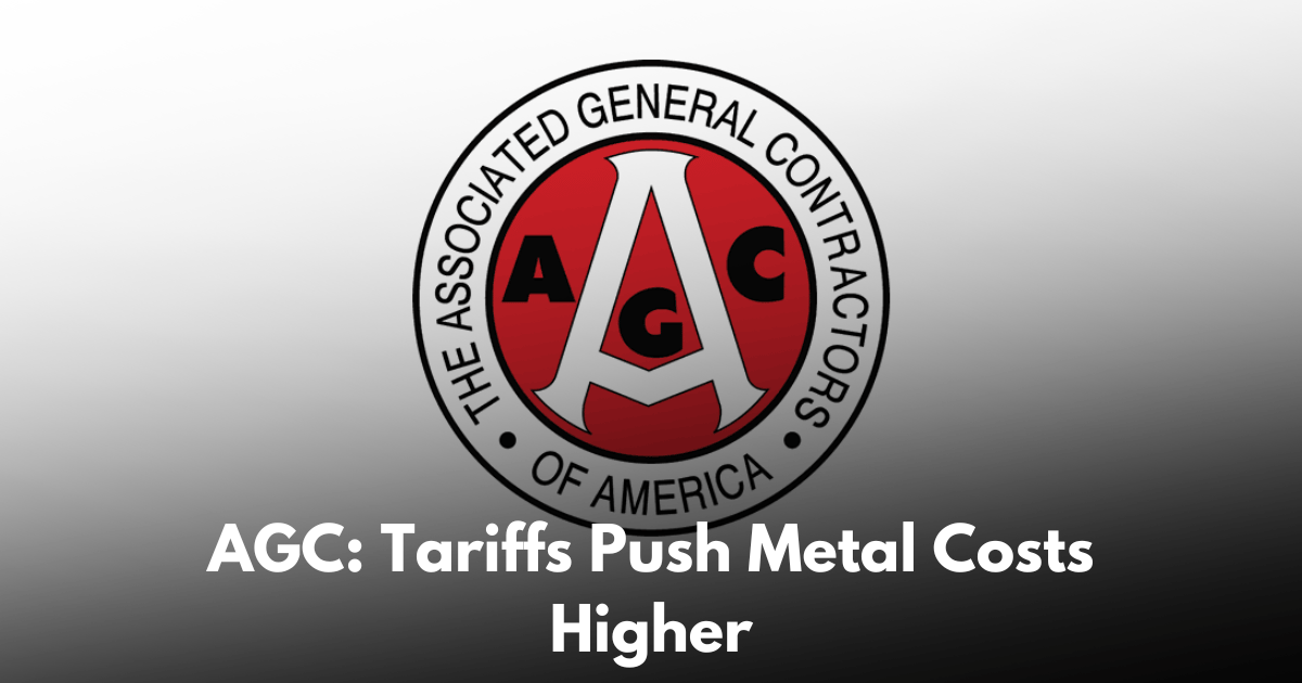 Aluminum, Steel, and Copper Prices Surge as Nonresidential Construction PPI Rises 2.9%