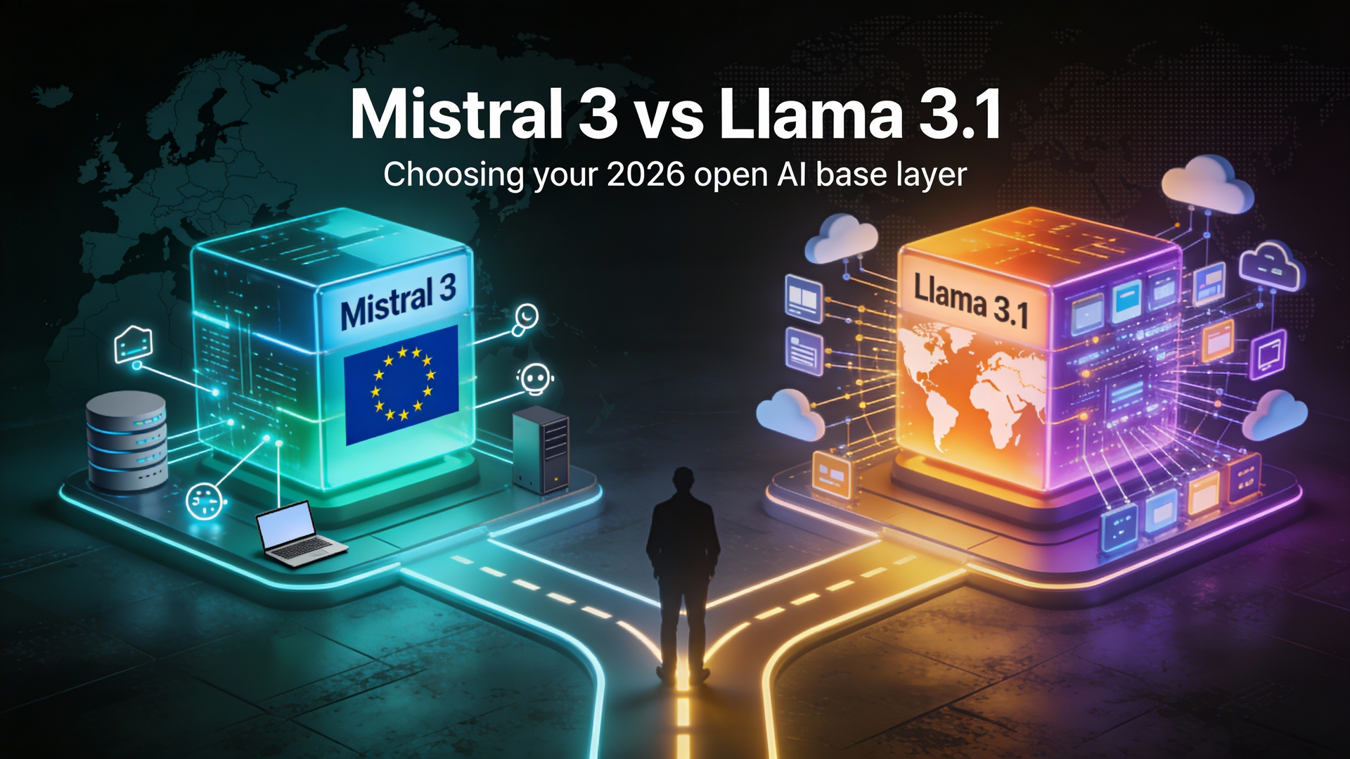 Mistral 3 vs Llama 3.1 (2026): The Open AI Stack Battle for Europe